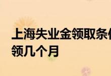上海失业金领取条件及标准2022 失业金可以领几个月 
