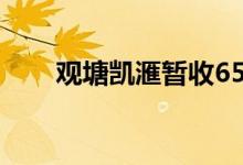  观塘凯滙暂收650票 周六发售208伙 