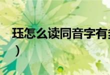 珏怎么读同音字有多少个（珏怎么读（图文））