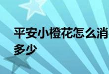 平安小橙花怎么消费 平安小橙卡一天能消费多少