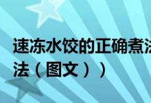 速冻水饺的正确煮法图片（速冻水饺的正确煮法（图文））