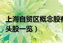 上海自贸区概念股有哪些（上海自贸区概念龙头股一览）