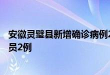安徽灵璧县新增确诊病例2例、无症状感染者2例初筛阳性人员2例