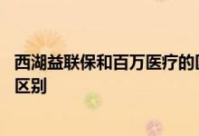 西湖益联保和百万医疗的区别 西湖益联保和好医保长期医疗区别