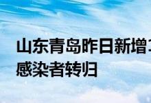 山东青岛昨日新增1例确诊病例为本土无症状感染者转归