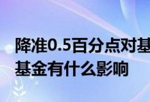 降准0.5百分点对基金有什么影响 降准对指数基金有什么影响
