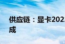 供应链：显卡2022年出货量跌幅或高达2-3成