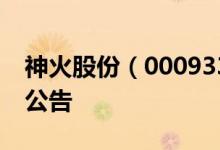 神火股份（000933）2012年07月30日增发公告
