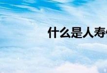 什么是人寿保险的推算收入