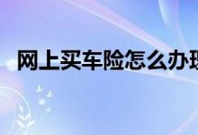 网上买车险怎么办理（详细教程告诉大家）