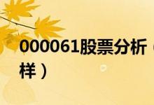 000061股票分析（农产品000061股票怎么样）