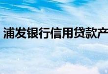 浦发银行信用贷款产品（浦发银行信用贷款）