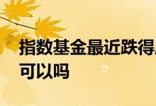 指数基金最近跌得厉害吗 指数基金越跌越买可以吗