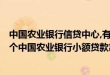 中国农业银行信贷中心,有在QQ上办理的吗? 在qq上加了一个中国农业银行小额贷款靠谱吗