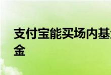支付宝能买场内基金吗 支付宝适合买什么基金