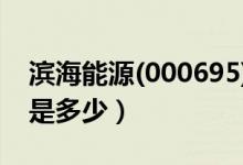 滨海能源(000695)股吧（滨海能源股票代码是多少）
