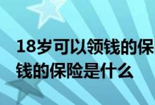 18岁可以领钱的保险叫什么保险 18岁可以领钱的保险是什么