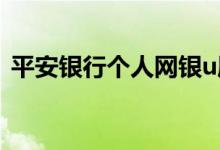 平安银行个人网银u盾（平安银行个人网银）