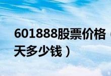 601888股票价格（中国中免601888股票今天多少钱）