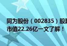 同为股份（002835）股票得到机构给予的“买入”评级其市值22.26亿一文了解！