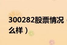 300282股票情况（三盛教育300282股票怎么样）