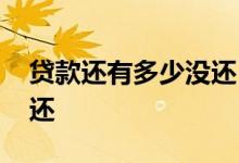 贷款还有多少没还 去哪里查贷款还有多少没还