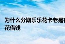 为什么分期乐乐花卡老是在维护 分期乐乐花卡为什么显示乐花借钱