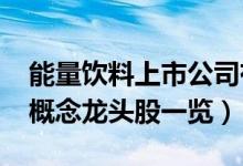 能量饮料上市公司有哪些（2022年能量饮料概念龙头股一览）