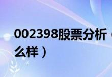 002398股票分析（垒知集团002398股票怎么样）