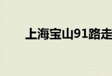 上海宝山91路走钱罗路吗（91在钱）