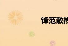  锋范散热器怎么清洗 