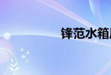  锋范水箱风扇容易换吗 