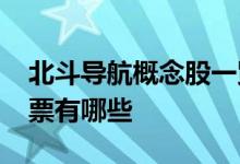 北斗导航概念股一览2022年北斗导航概念股票有哪些