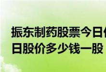 振东制药股票今日价格（振东制药300158今日股价多少钱一股）