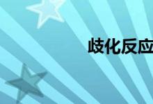 歧化反应（歧怎么读）