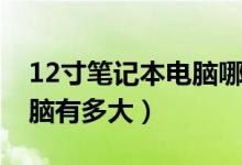 12寸笔记本电脑哪个品牌好（12寸笔记本电脑有多大）