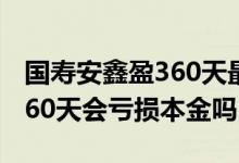 国寿安鑫盈360天最新开售时间 国寿安鑫盈360天会亏损本金吗