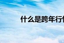 什么是跨年行情 什么是跨年行情