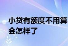小贷有额度不用算不算负债 小贷三四年没还会怎样了