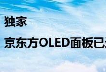 独家|京东方OLED面板已通过苹果iPhone14认证