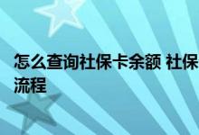怎么查询社保卡余额 社保卡丢失了怎么办社保卡支付宝激活流程 