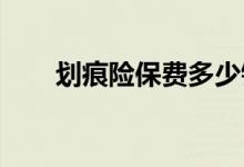 划痕险保费多少钱？划痕险赔偿范围