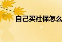 自己买社保怎么买 一个月要多少钱 