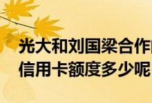 光大和刘国梁合作的信用卡 光大银行刘国梁信用卡额度多少呢