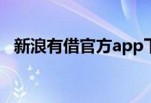 新浪有借官方app下载（新浪有借靠谱吗）