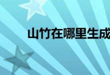 山竹在哪里生成（山竹在哪里生长）