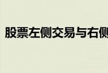 股票左侧交易与右侧交易 股票左侧交易技巧