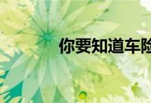 你要知道车险第二年打折多少