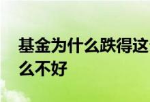 基金为什么跌得这么厉害 基金规模过大为什么不好