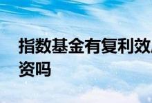 指数基金有复利效应吗 指数型基金是复利投资吗